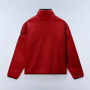 Napapijri T-ARCHIVE FLEECE HZ NP0A8A8HR1F1 Μπλούζα Κόκκινη F/W