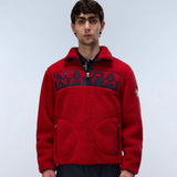 Napapijri T-ARCHIVE FLEECE HZ NP0A8A8HR1F1 Μπλούζα Κόκκινη F/W