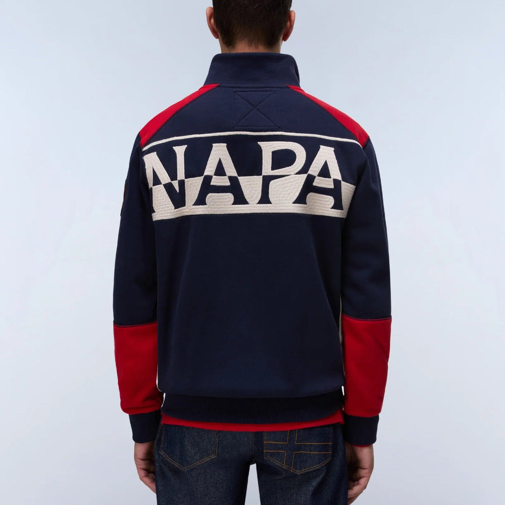 Napapijri B-ARCHIVE SWEAT FZ  NP0A8AFNMRU1 Zακέτα Μπλε F/W