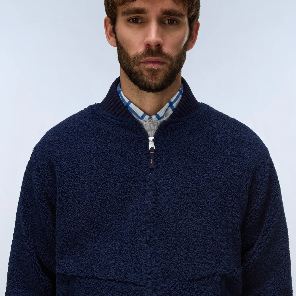 Napapijri PUTTY ARCHIVE FLEECE FZ NP0A8HKB2Q1 Μπουφάν Μπλε F/W