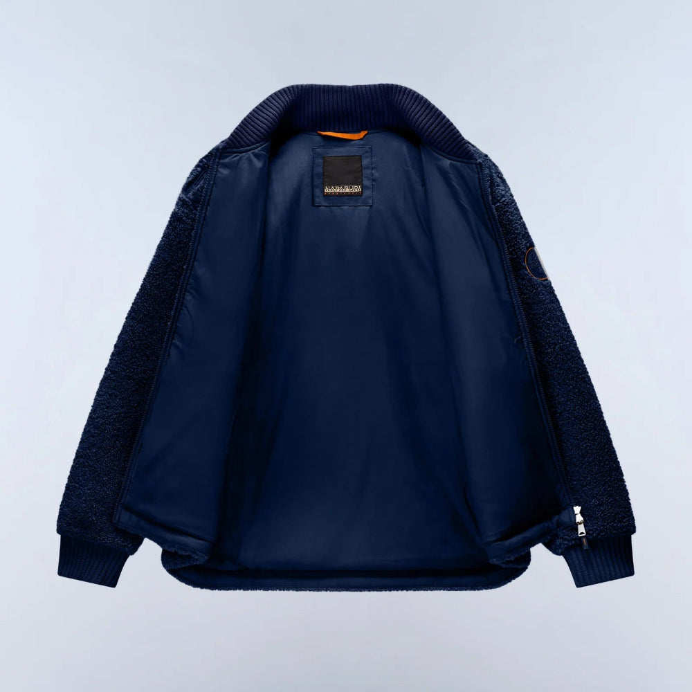 Napapijri PUTTY ARCHIVE FLEECE FZ NP0A8HKB2Q1 Μπουφάν Μπλε F/W