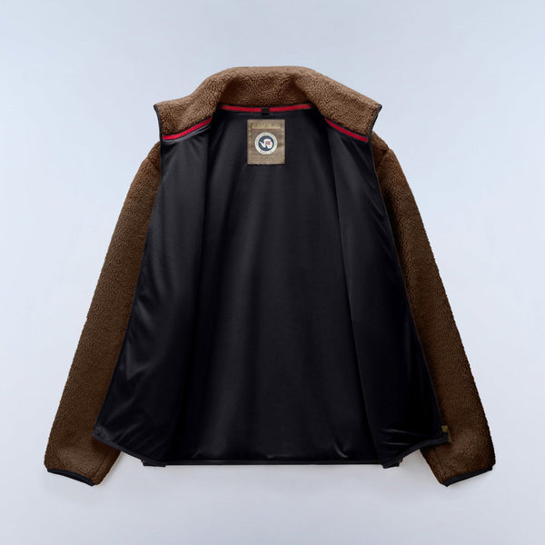 Napapijri DEMITASSE ARCHIVE FLEECE FZ NP0A48APEWT31 Zακέτα Καφέ F/W