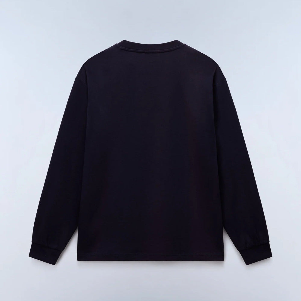 Napapijri S-BOX LOGO LS 1 NP0A8BC51761 Μακό Μπλε F/W