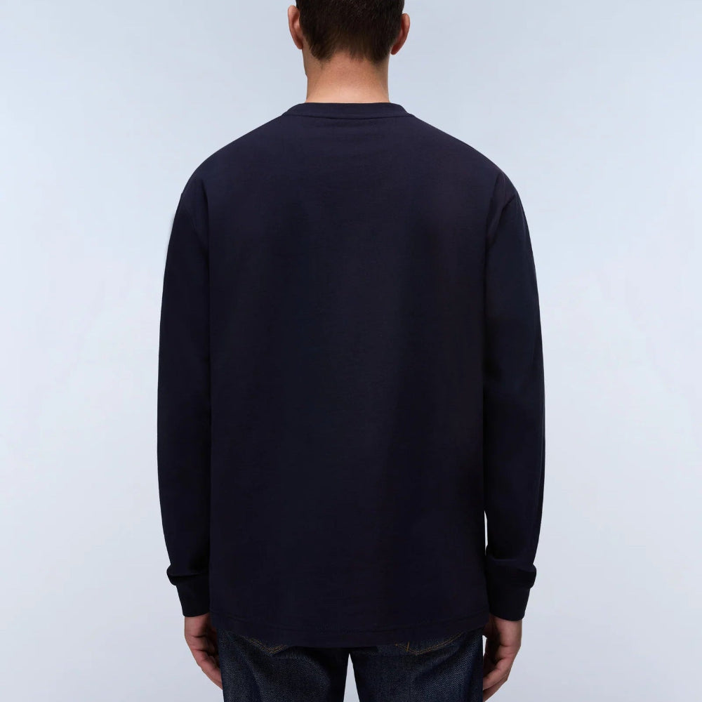 Napapijri S-BOX LOGO LS 1 NP0A8BC51761 Μακό Μπλε F/W