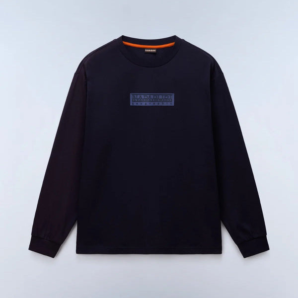 Napapijri S-BOX LOGO LS 1 NP0A8BC51761 Μακό Μπλε F/W