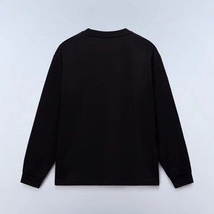 Napapijri S-BOX LOGO LS 1 NP0A8BC59411 Μακό Μαύρο F/W