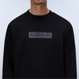 Napapijri S-BOX LOGO LS 1 NP0A8BC59411 Μακό Μαύρο F/W