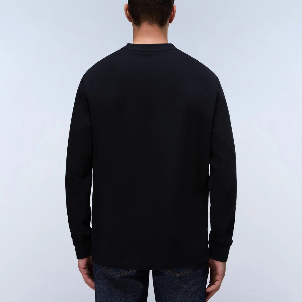 Napapijri S-BOX LOGO LS 1 NP0A8BC59411 Μακό Μαύρο F/W