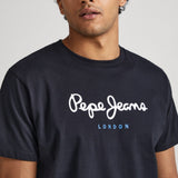 PEPE EGGO N  PM508208/999 T-shirt Μαύρο S/S