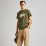 PEPE CREDICK PM509232/679 T-shirt Χακί S/S