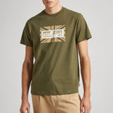 PEPE CREDICK PM509232/679 T-shirt Χακί S/S