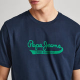 PEPE CLAUDE PM509390/594 T-shirt  Μπλε S/S