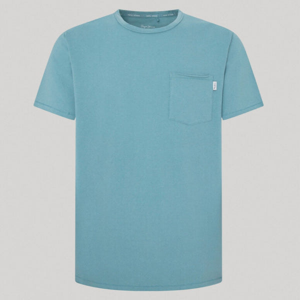 PEPE SINGLE CARRINSON PM509392/546 T-shirt  Πετρόλ S/S