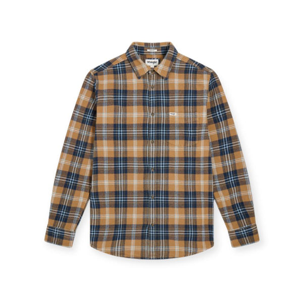 Wrangler 1 POCKET SHIRT DIJON 112357225 Πουκάμισο Πολύχρωμο F/W