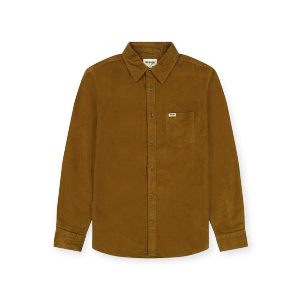 Wrangler 1 POCKET SHIRT MONKS ROBE 112357223 Πουκάμισο Ταμπά F/W