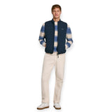 PEPE JEANS TOBY GILET PM403028/594 Αμάνικο Μπουφάν Μπλε F/W