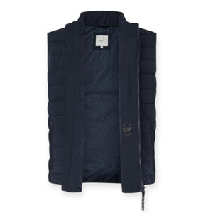 PEPE JEANS TOBY GILET PM403028/594 Αμάνικο Μπουφάν Μπλε F/W