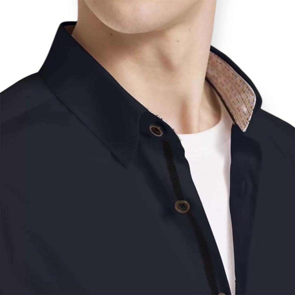 Bugatti SHIRT UNDER BD 9750/68503/390 Πουκάμισο Μπλε F/W