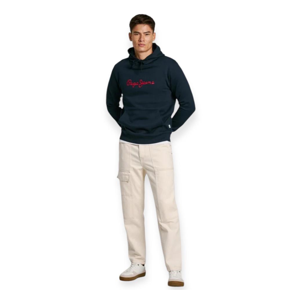 PEPE JEANS NEW JOE HOODIE PM582716/594  Φούτερ Μπλε F/W