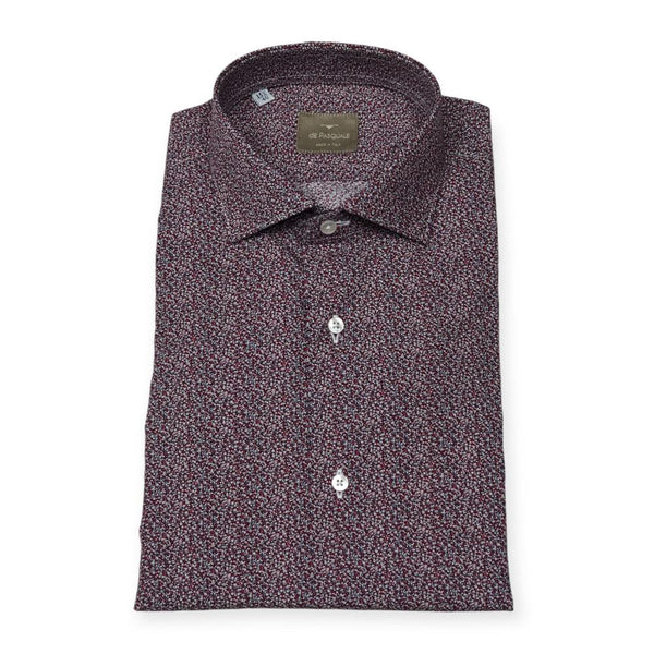 De pasquale 387/D32/108 Πουκάμισο Κόκκινο F/W
