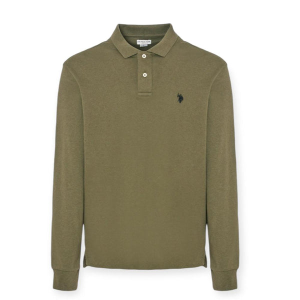 U.S. Polo Assn. MUST US40177006/346 Polo Μπλούζα Λαδί F/W