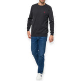 U.S POLO ASSN CRIS 52228/199 Πουλόβερ Μαύρο F/W