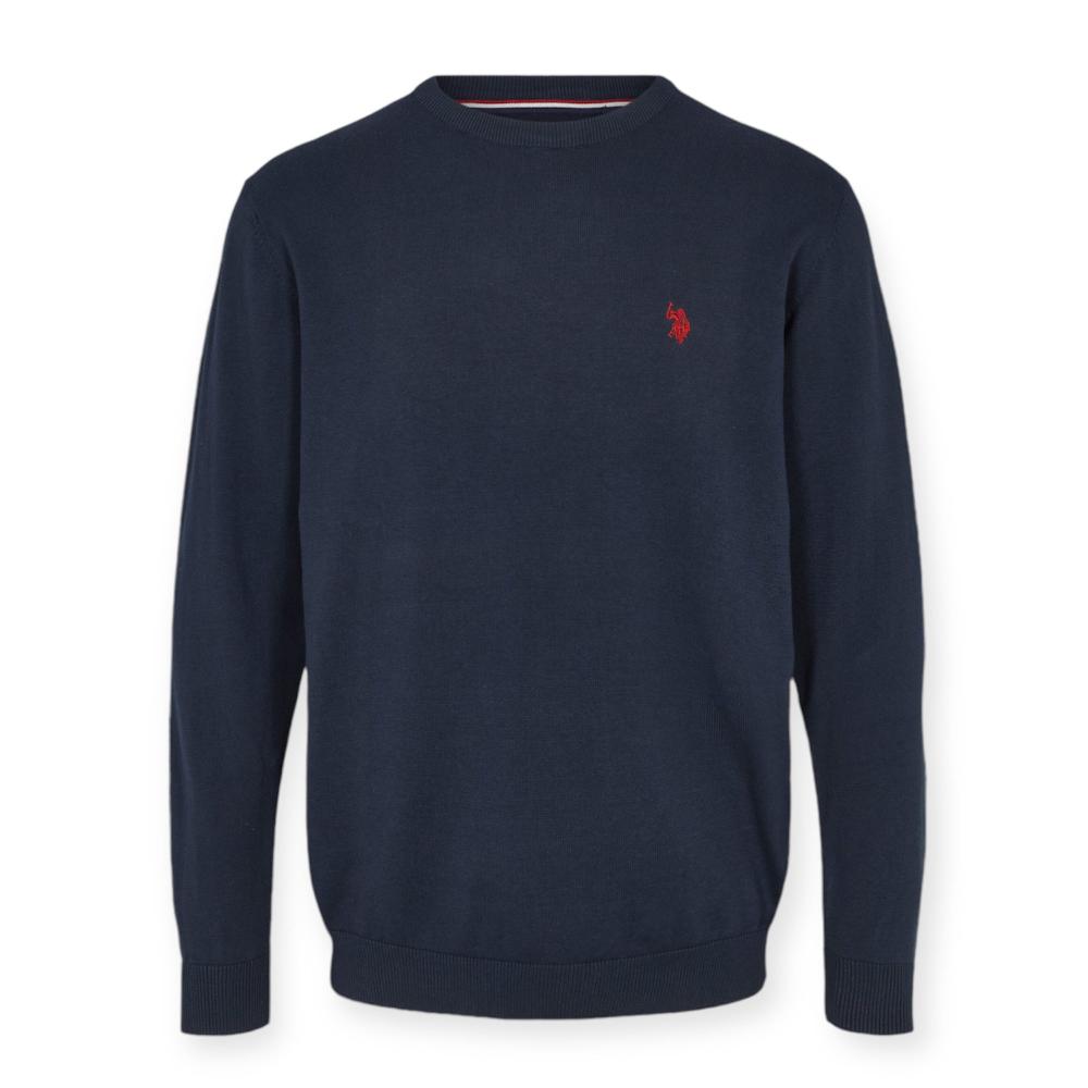 U.S POLO ASSN. ROBIN ROUND N52228/179 Πουλόβερ Μπλε F/W