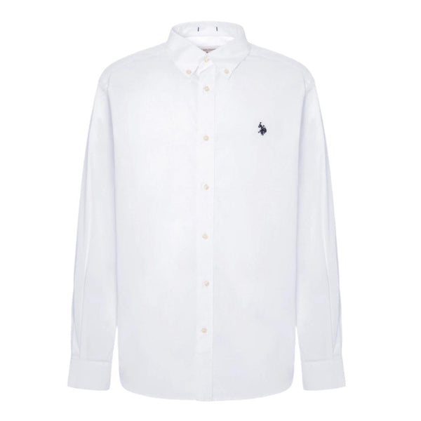 US. POLO ASSN. KUSTAVI 52112/100 White Shirt S / S
