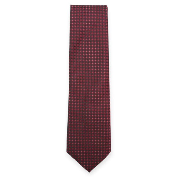 Stefano&Mario Tie-02 Γραβάτα Μπορντό