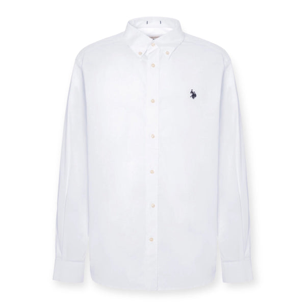 U.S POLO ASSN. DIRK 104008/100 Πουκάμισο Λευκό