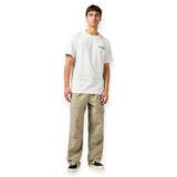 Wrangler MENS RELAXED TEE  112362835 T-shirt Μπεζ  S/S