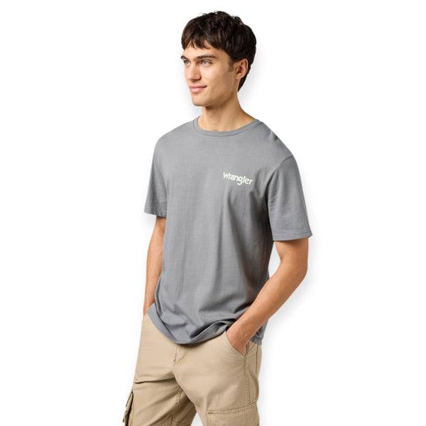 Wrangler MENS RELAXED TEE  112362837 T-shirt Ανθρακί  S/S