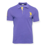 U.S. Polo Assn. NEW HORSE POLO 41029/235 Polo Μπλούζα Μωβ S/S