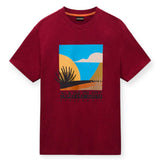 Napapijri S-ARBIA  SS NP0A4IE3R1E1 T-shirt Μπορντό S/S