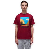 Napapijri S-ARBIA  SS NP0A4IE3R1E1 T-shirt Μπορντό S/S