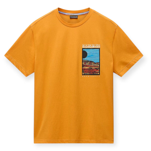 Napapijri S-VALDOR SS NP0A4IE6A701 T-shirt Πορτοκαλί S/S