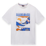 Napapijri S-VALDOR SS NP0A4IE62061 T-shirt Λευκό S/S