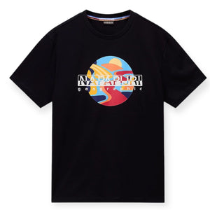 Napapijri S-VALDOR SS NP0A4IE69411 T-shirt Μαύρο S/S