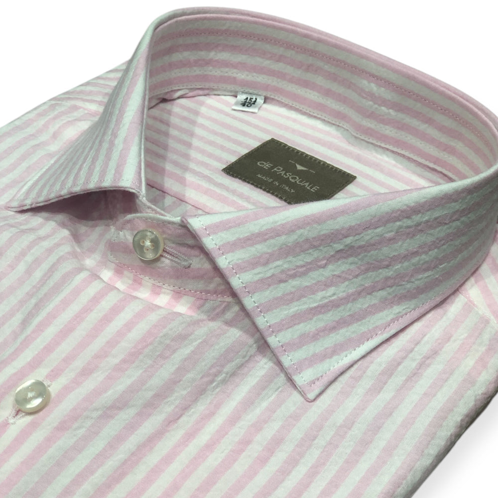 De pasquale 387/E28/97 Πουκάμισο Φούξια S/S