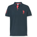U.S POLO ASSN. KORY 67490/41029/199 Polo Μπλούζα Μαύρη S/S
