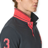 U.S POLO ASSN. KORY 67490/41029/199 Polo Μπλούζα Μαύρη S/S