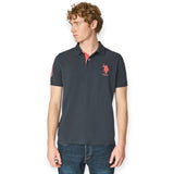 U.S POLO ASSN. KORY 67490/41029/199 Polo Μπλούζα Μαύρη S/S