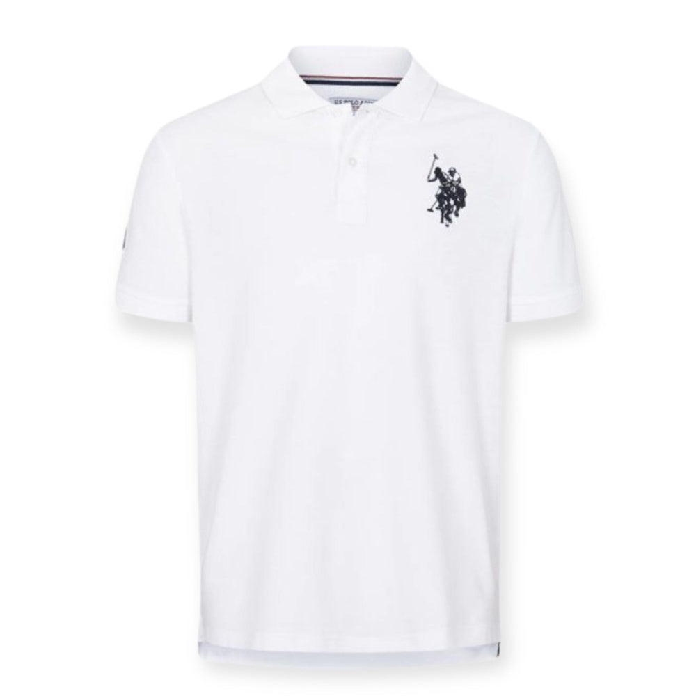 U.S POLO ASSN. KORY 41029/100 Polo Μπλούζα Λευκή S/S