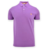 U.S POLO ASSN. KING 41029/335 Polo Μπλούζα Mωβ S/S