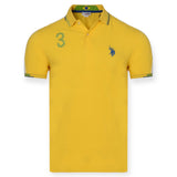 U.S. POLO ASSN. 41029/111 Polo Μπλούζα Κίτρινη S/S
