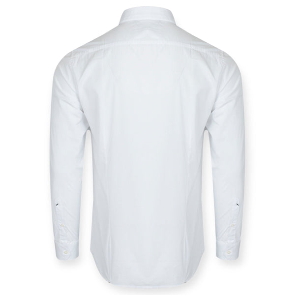 US. POLO ASSN. ZED US41104018/100 Πουκάμισο Λευκό S/S