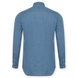 US. POLO ASSN. EVAN 5163367770/170 Πουκάμισο Μπλε S/S