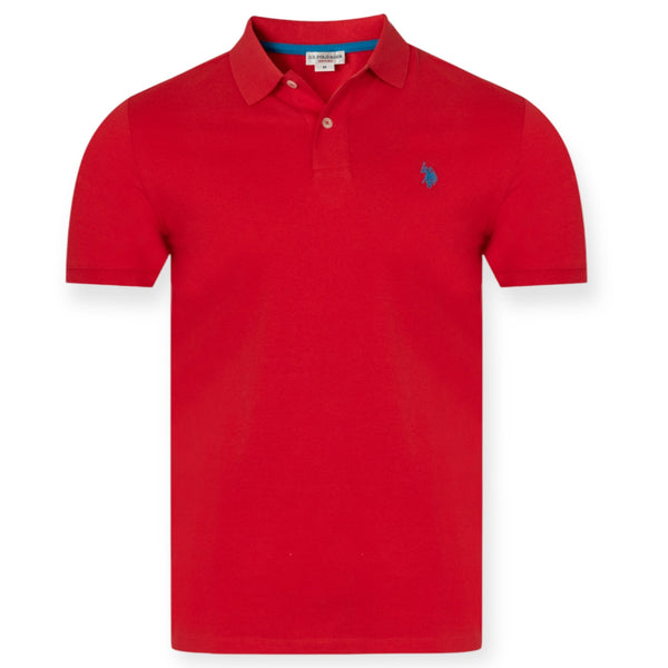 U.S. Polo Assn. KING 41029/352 Polo Μπλούζα Κόκκινη S/S