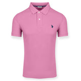 U.S. Polo Assn. KING 41029EHPD/205 Polo Μπλούζα Ροζ S/S