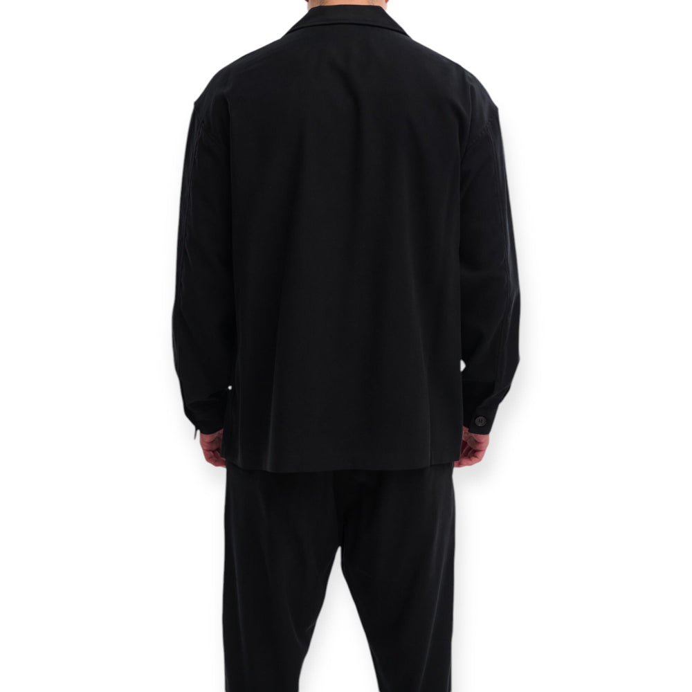 Premium Royal Denim KAZUNO-5116-1 Πουκάμισο Μαύρο S/S